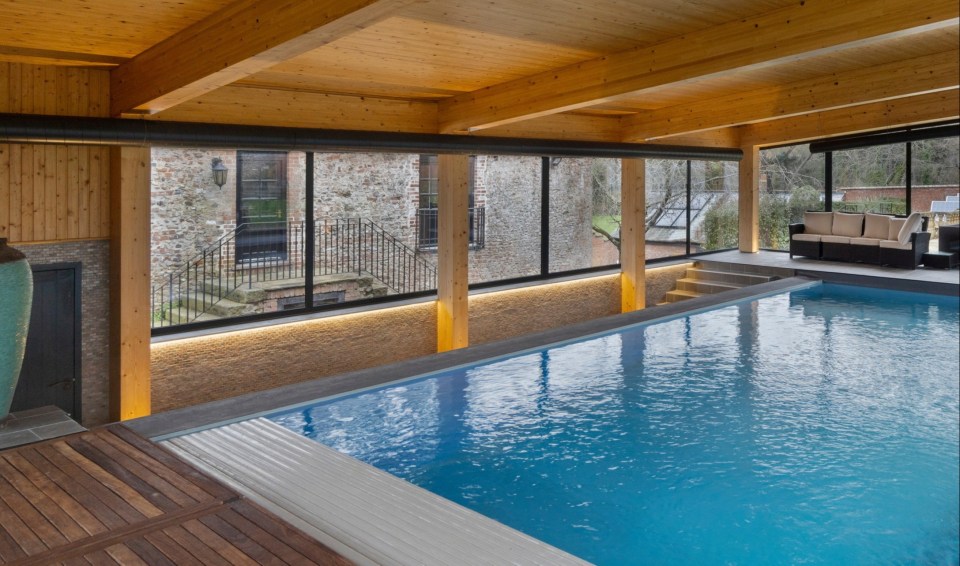 In the past decade, an extensive programme of refurbishment has taken place - and an indoor swimming pool fitted