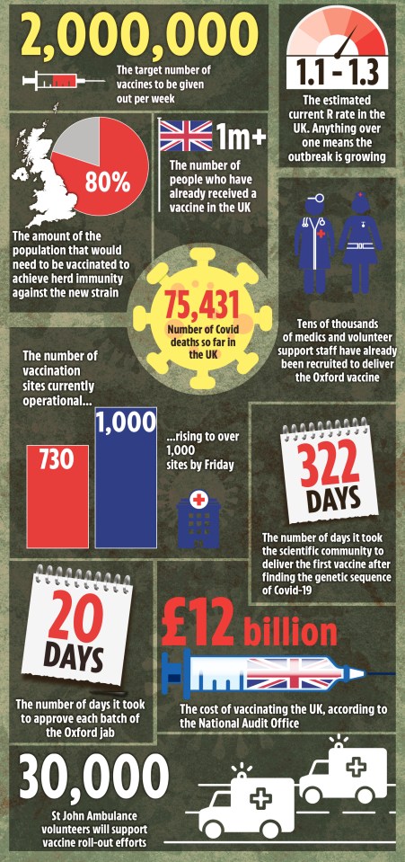 The supreme vaccine effort in numbers