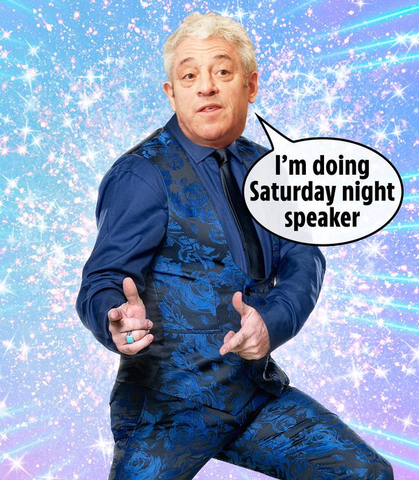 John Bercow is at the top of the BBC's Strictly wishlist