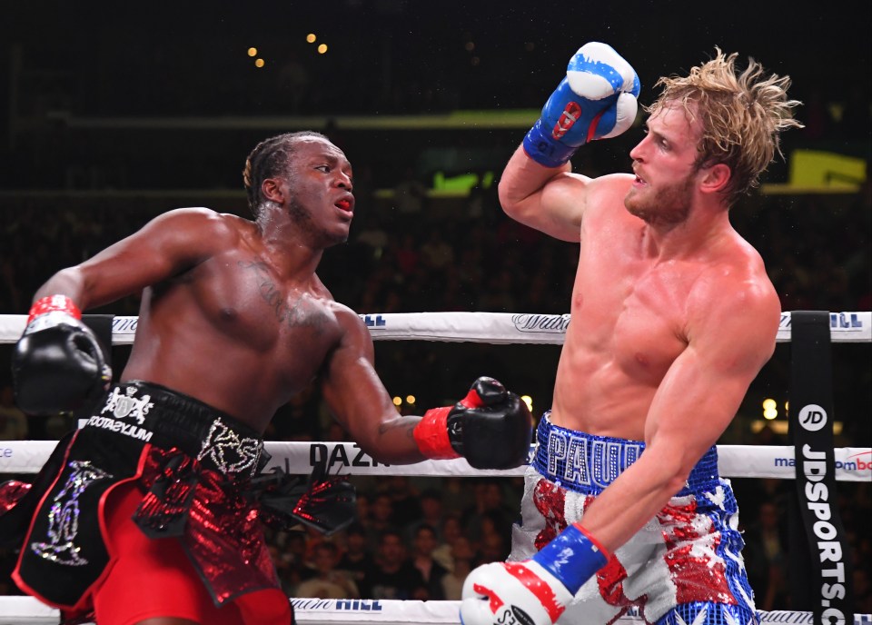 KSI downed YouTube rival Logan Paul in a 2019 fight