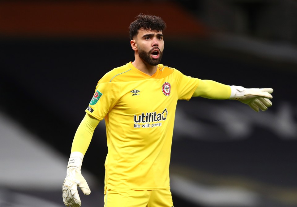 Brentford’s David Raya is the Gunners No1 shot-stopper target, but it is unlikely the Bees will allow him to leave in January