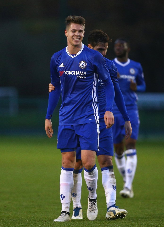 Van Ginkel has made four appearances for Chelsea since 2013