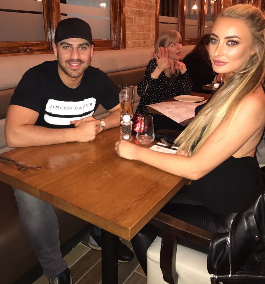 Chloe Crowhurst and Jon Clark had differing accounts of when their relationship ended