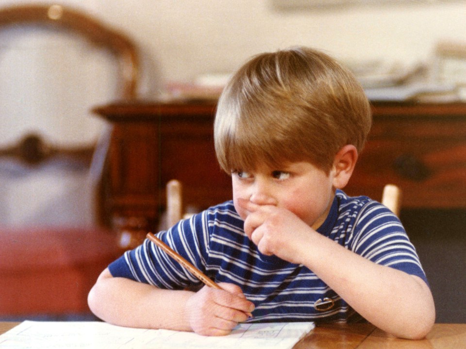 It shows a four-year-old Edward at nursery