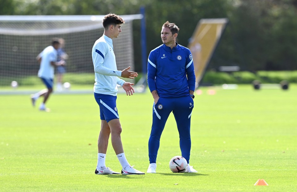 Frank Lampard is yet to see the best of summer signing Kai Havertz at Chelsea - but Troy Deeney says players never down tools