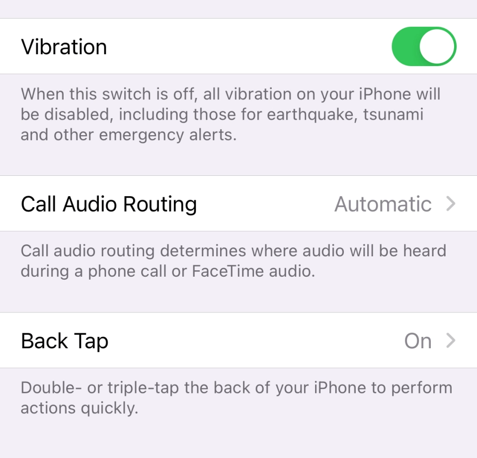 Back Tap is tucked away in your Settings app