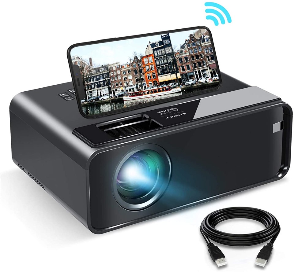 The Elephas Mini Projector features wireless support 