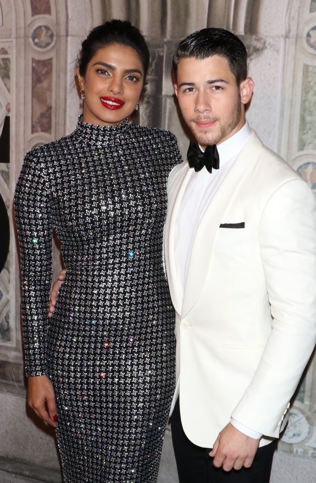 Priyanka Chopra and Nick Jonas were separated by work commitments on Valentine's Day