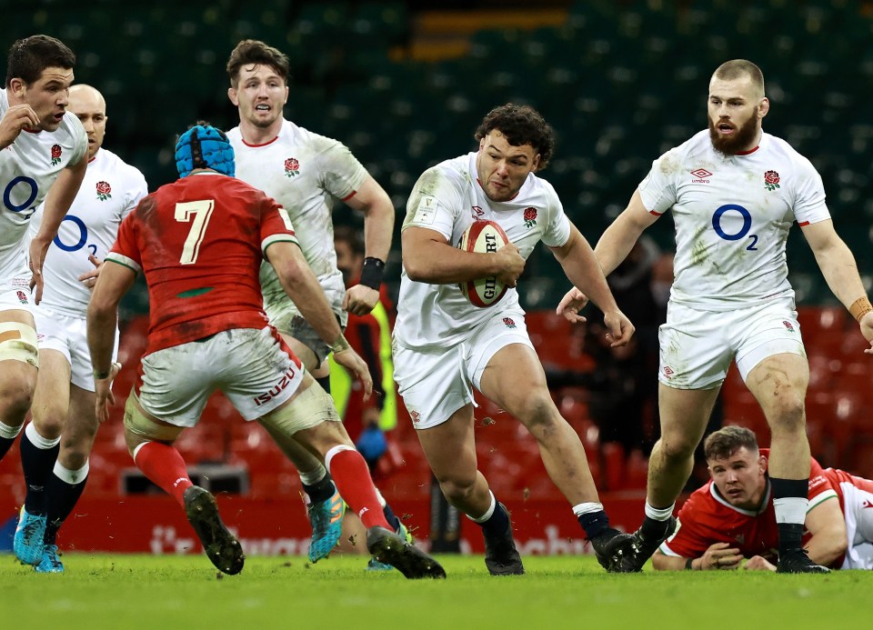 Genge came off the bench in Cardiff but was unable to help England steal a win