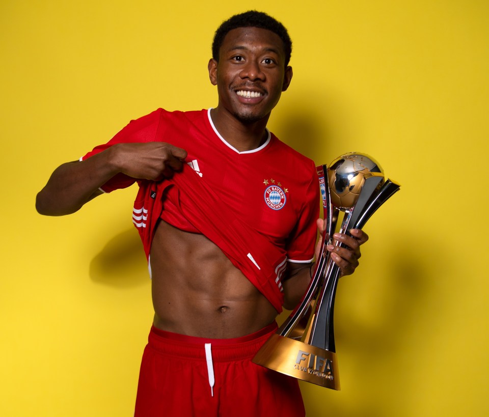 Alaba recently helped Bayern win the Club World Cup and is now on the radar of Chelsea and Madrid