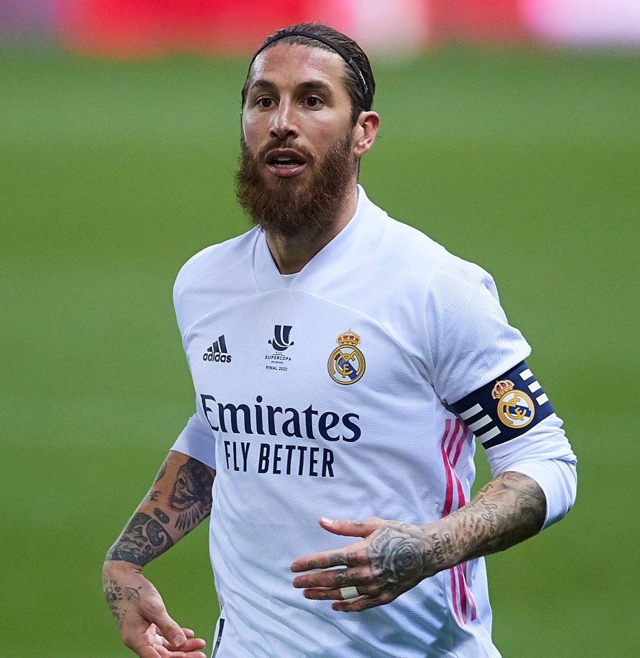 Manchester United have not made contact over signing Sergio Ramos, according to report