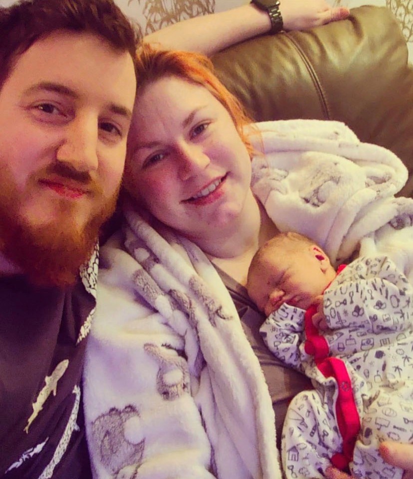 The couple knew they wanted children but female infertility runs in Hannah's family