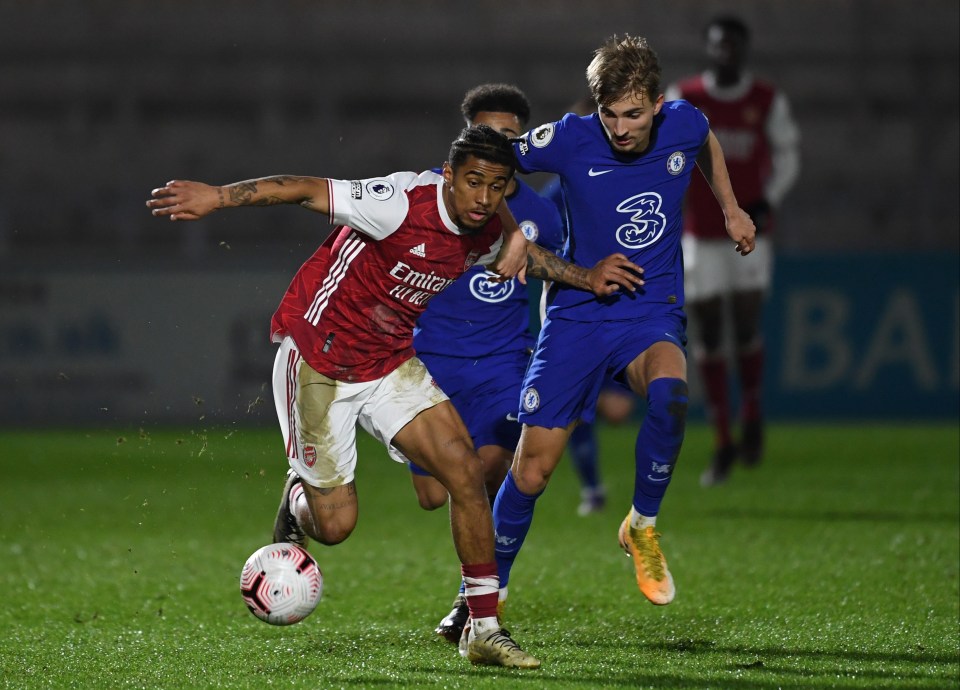 Reiss Nelson has had to settle for making more appearances for Arsenal Under-23s than the first team