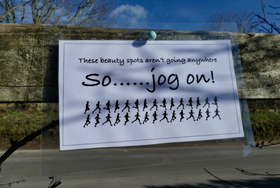 Signs in popular beauty spots in Oxfordshire have popped up in recent weeks