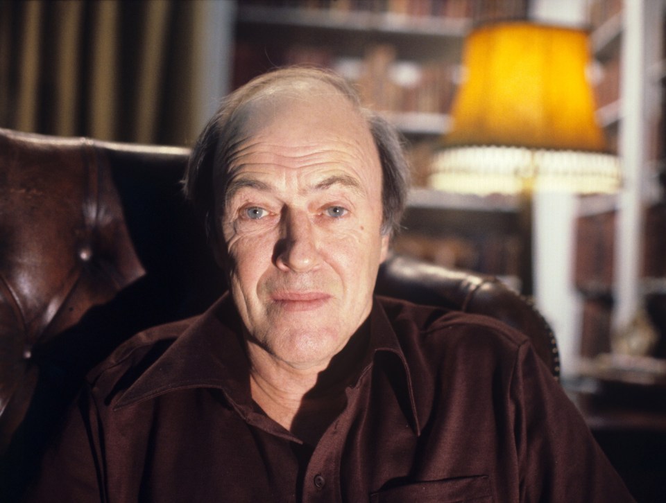 The author hosted ITV’s Tales Of The Unexpected — based on his dark short stories — from 1979-85