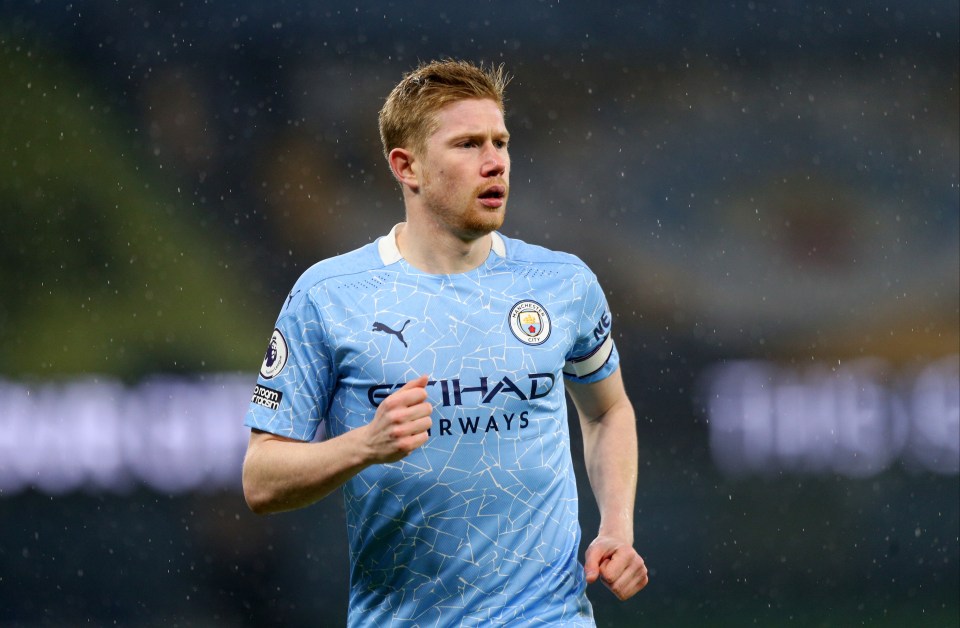 De Bruyne has been left frustrated over Man City contract negotiations