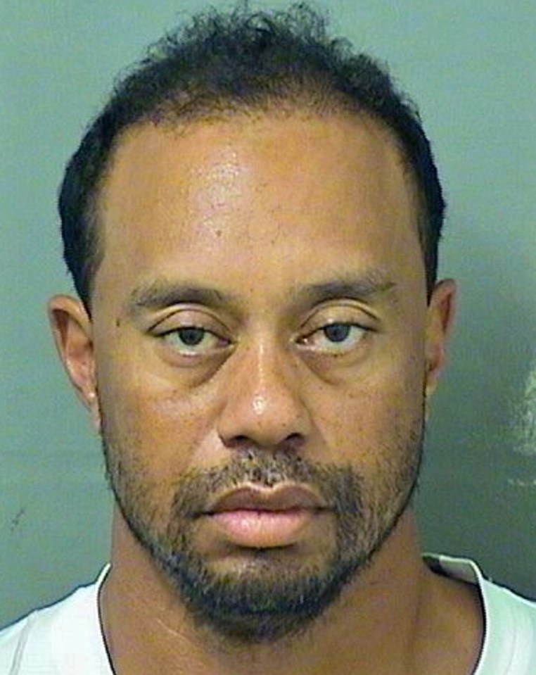 Four years ago Tiger was arrested for driving under the influence