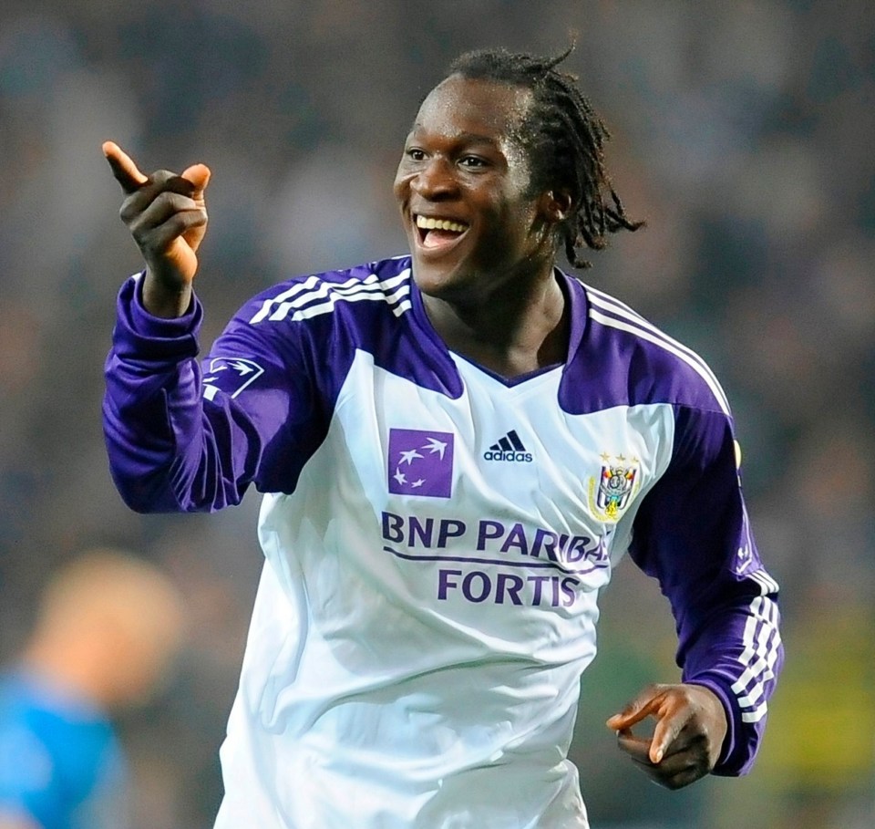 Lukaku started out with Anderlecht before moving to England - although he didn't score for Chelsea