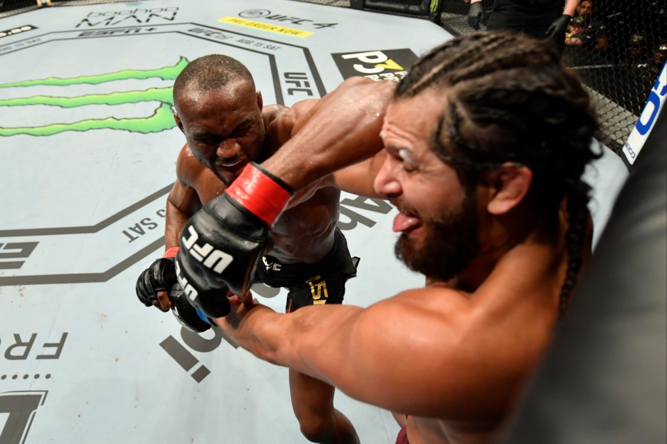 Kamaru Usman called for a rematch against Jorge Masvidal