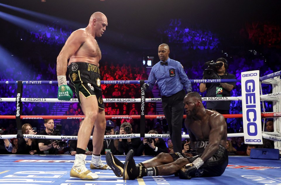 Tyson Fury beat Deontay Wilder in February