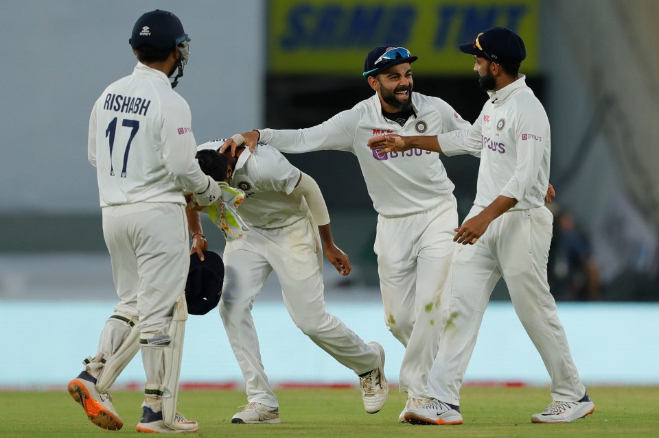 India bowled England out for just 81 on a crazy day of cricket