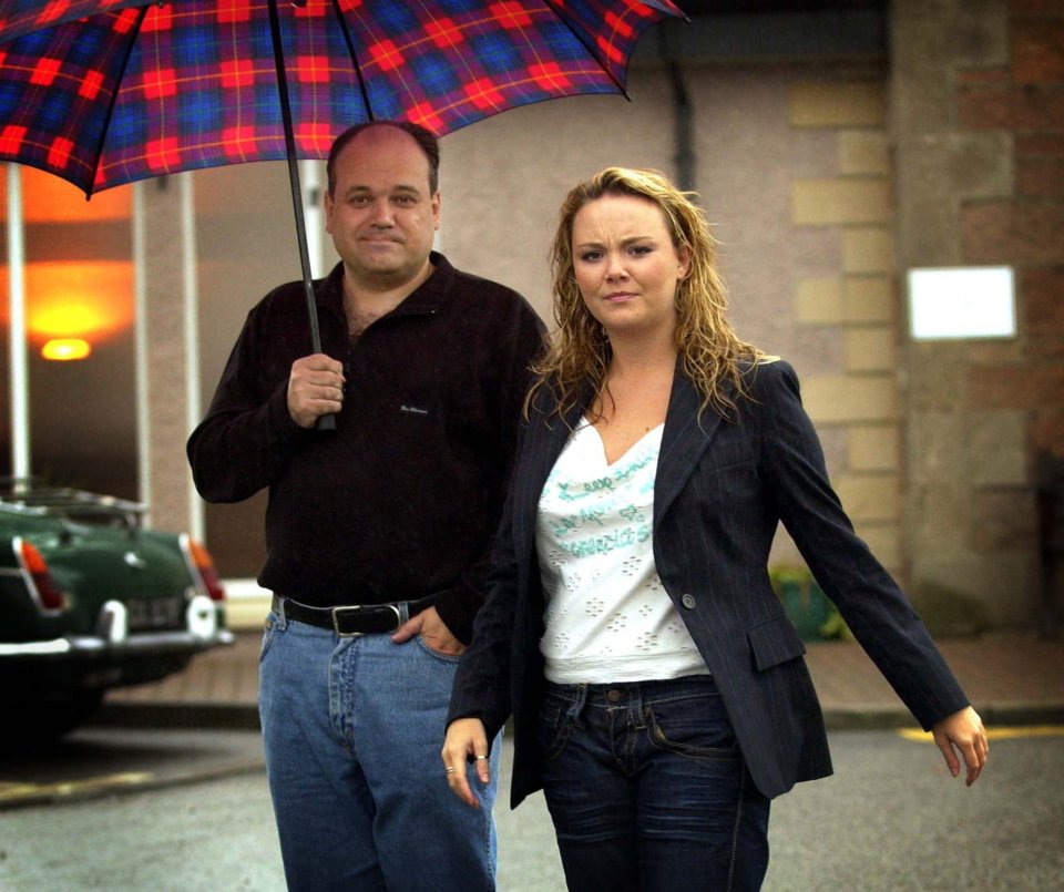 Shaun with his on-screen wife Charlie Brooks