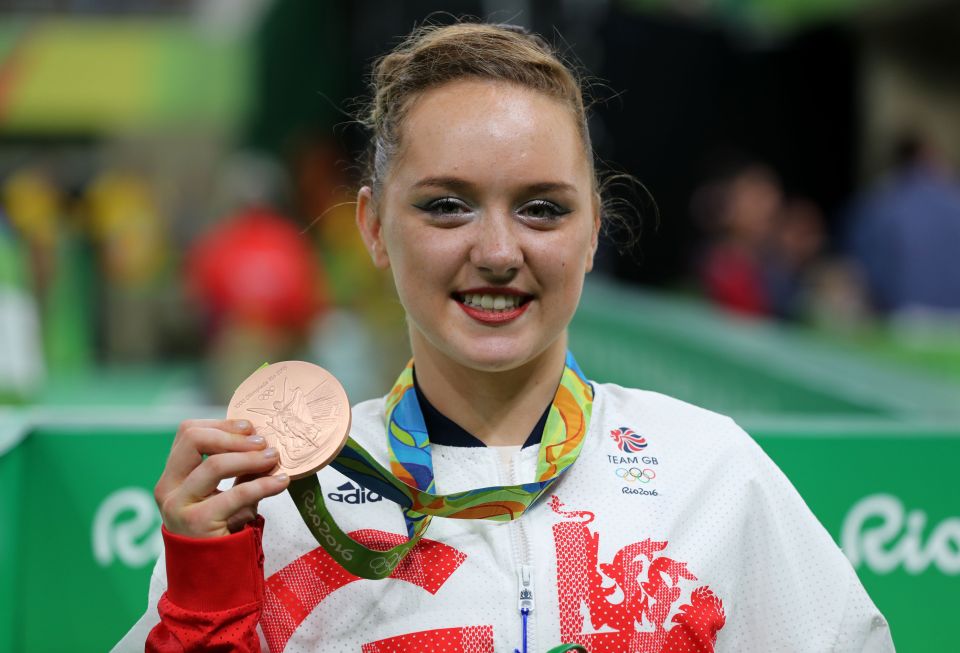 Amy was Team GB’s youngest medallist at the 2016 Rio Olympics