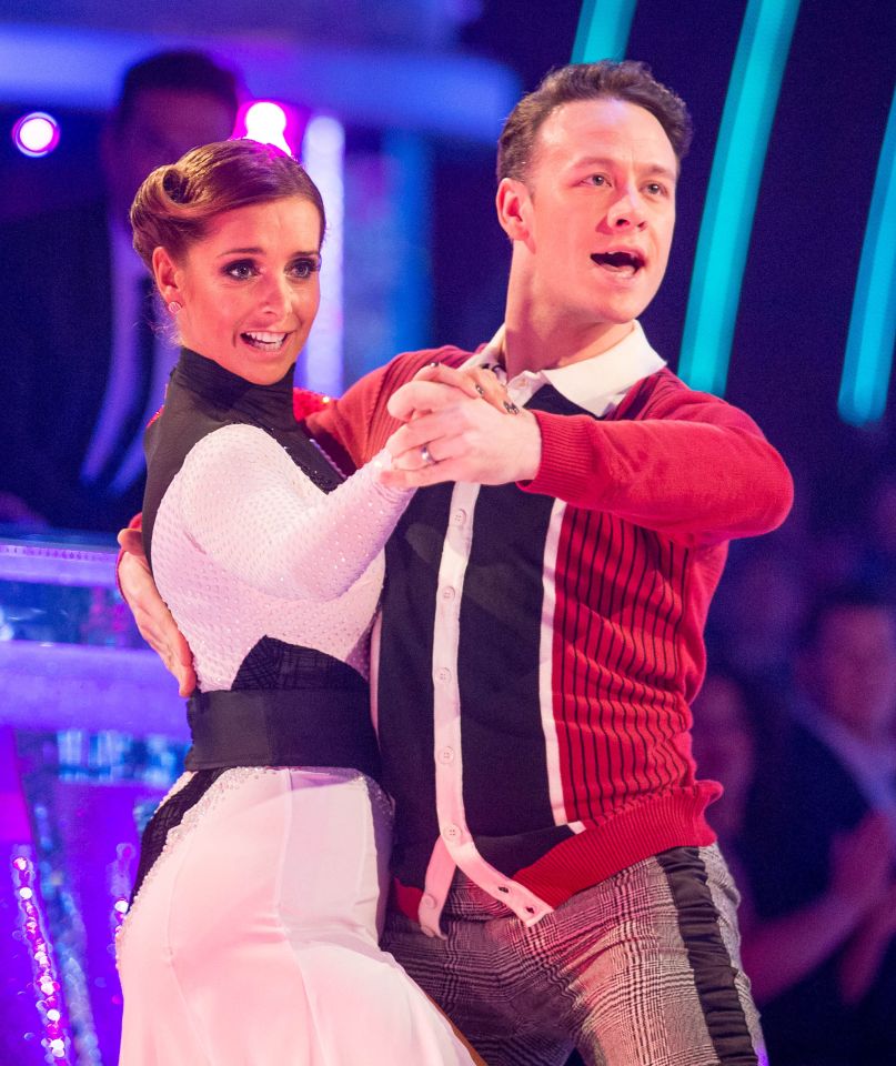 The mum-of-two also shuts down rumours that they were victims of the Strictly curse