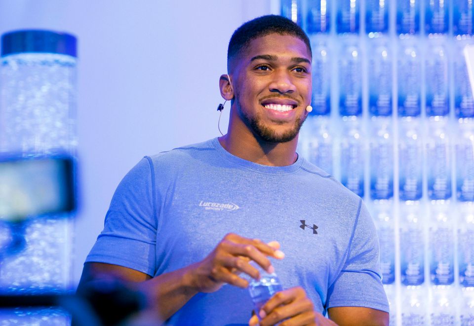 Under Armour and Lucozade endorse Joshua