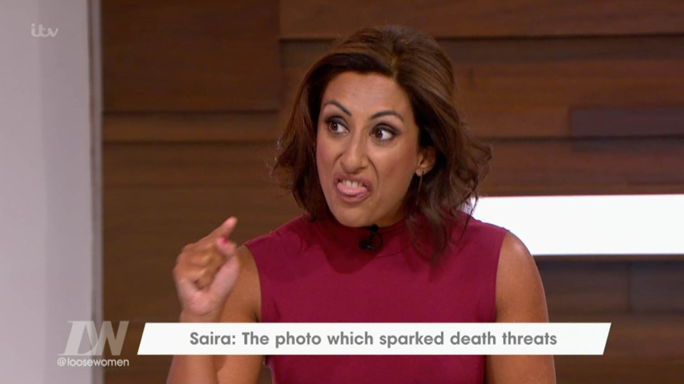 In 2017, Saira blasted Islamic Extremists for their 'prehistoric' views after she received a death threat for criticising an Australian preacher