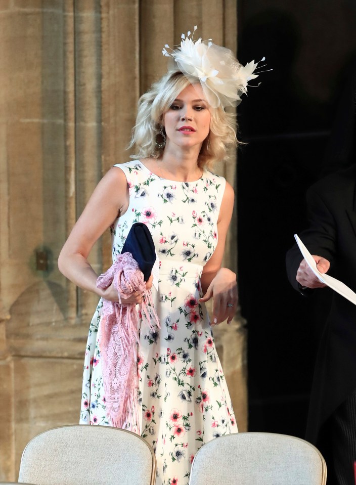 Joss at Prince Harry and Meghan Markle's wedding in 2018