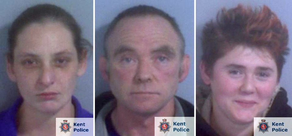 Hayley Weatherall, her lover Glenn Pollard and his daughter Heather Pollard have all been sentenced to life imprisonment