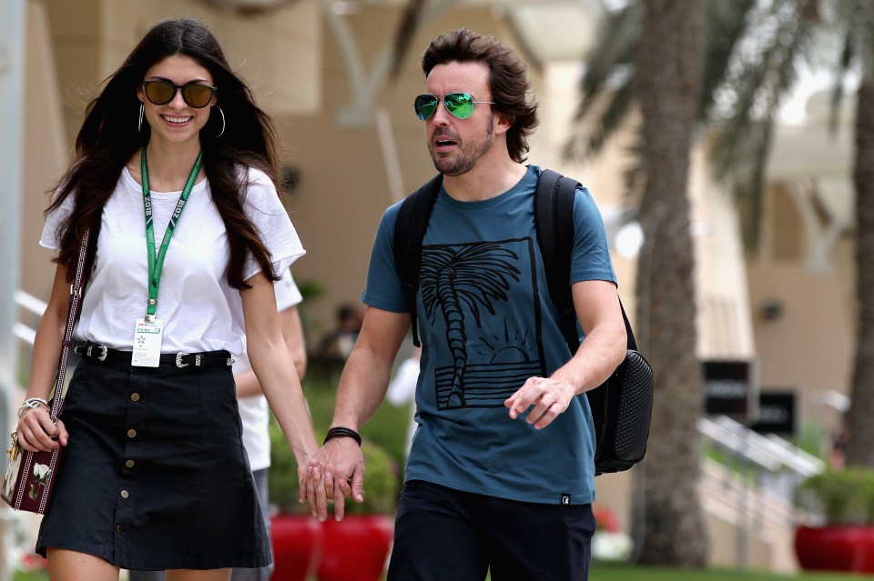 The Formula 1 star's girlfriend has been keeping relatives updated on his condition