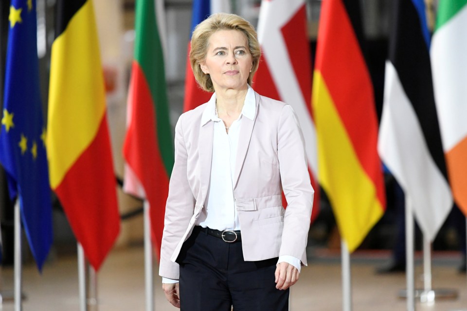 Ursula von der Leyen is desperately trying to free the commission from blame for the incredibly slow rollout of the vaccine