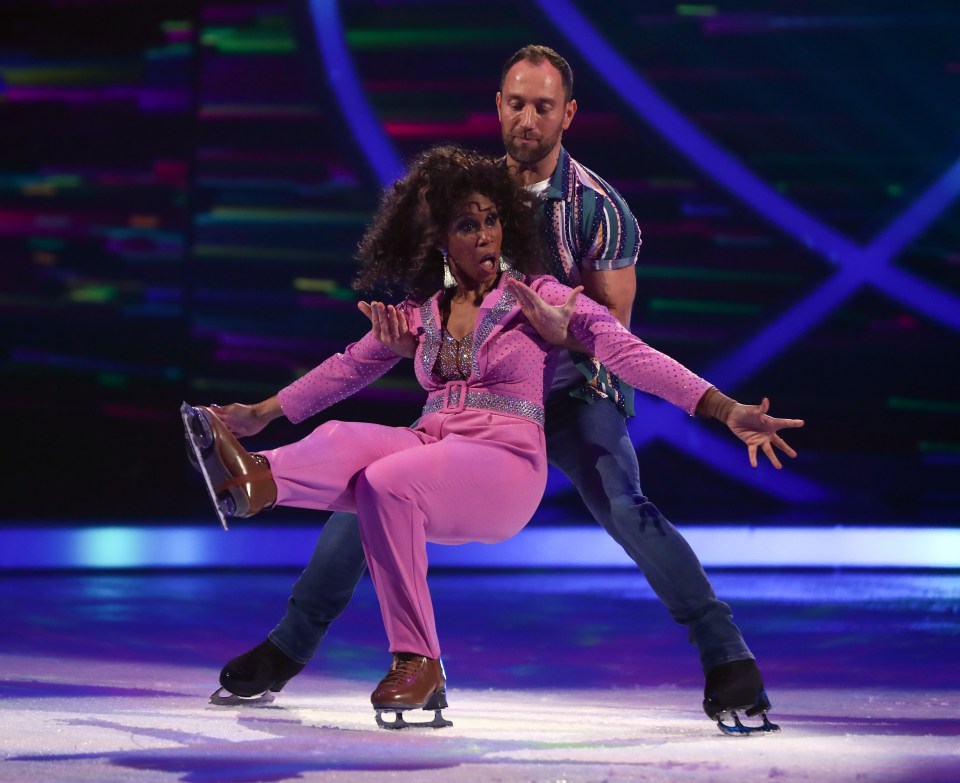 Trisha competed in Dancing On Ice last year