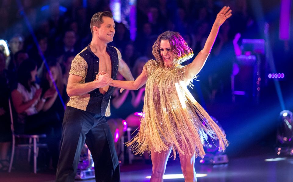 The talented star won Strictly Come Dancing in 2014