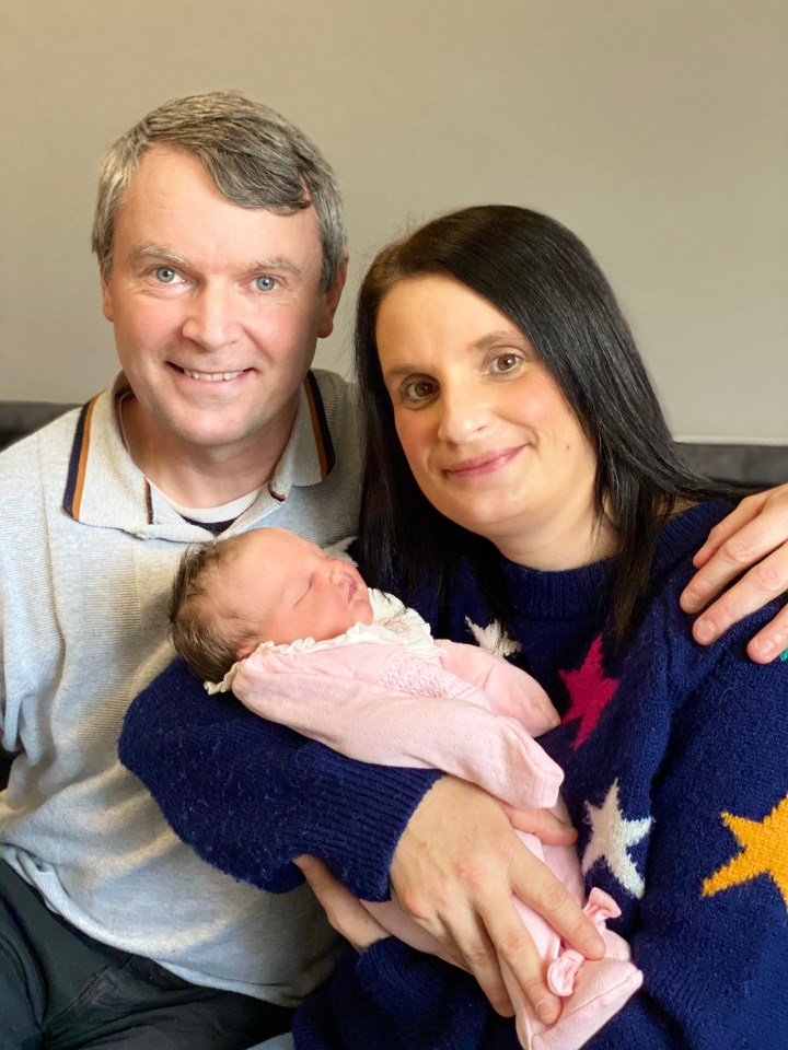 Noel and Sue welcomed their 22 child Heidie in April last year