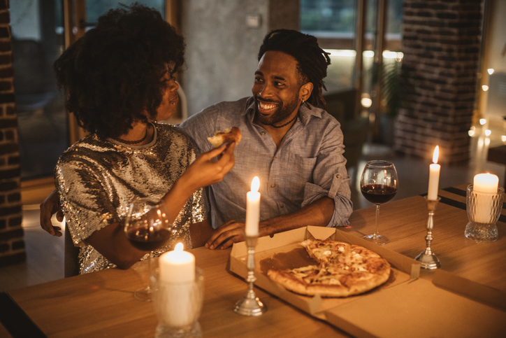 The perfect pizza party for two!