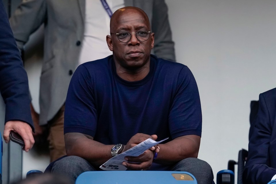 Arsenal legend Ian Wright said he was "disappointed" with the sentence