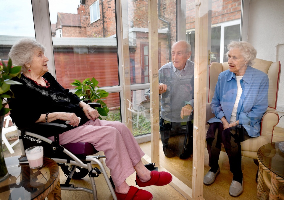 Elderly residents haven’t seen their loved ones for almost a year