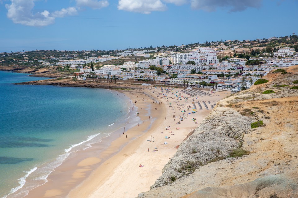 The beach resort of Praia Da Luz where Madeleine disappeared