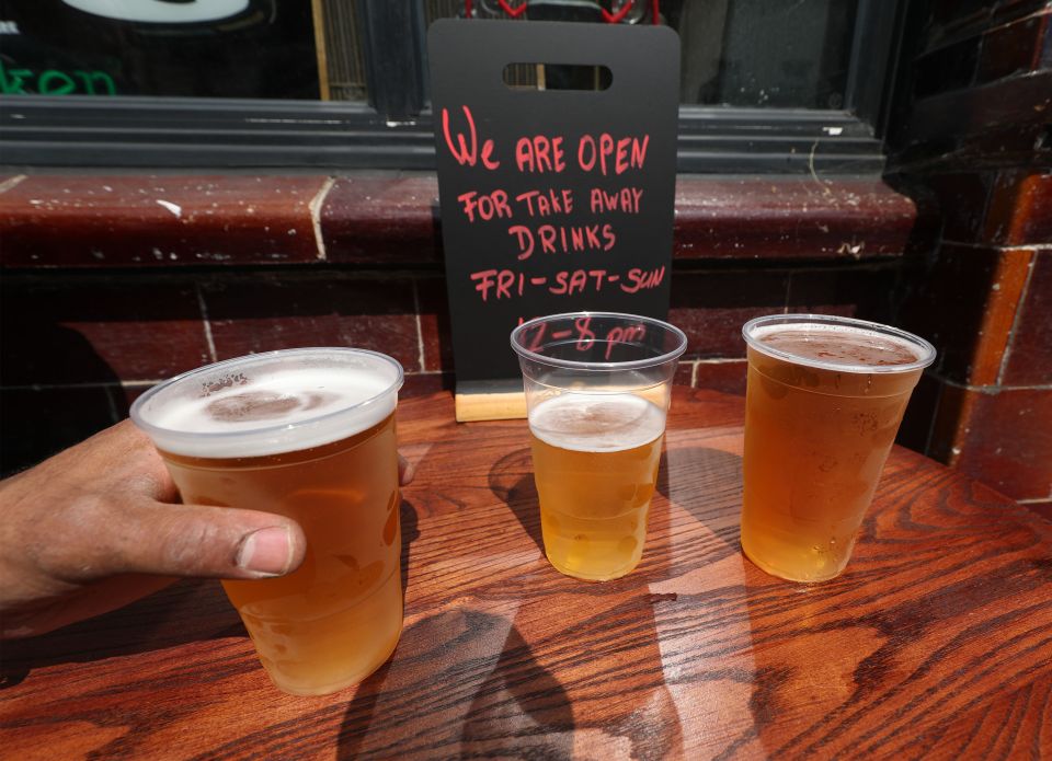 Take-away pints are back from April 12