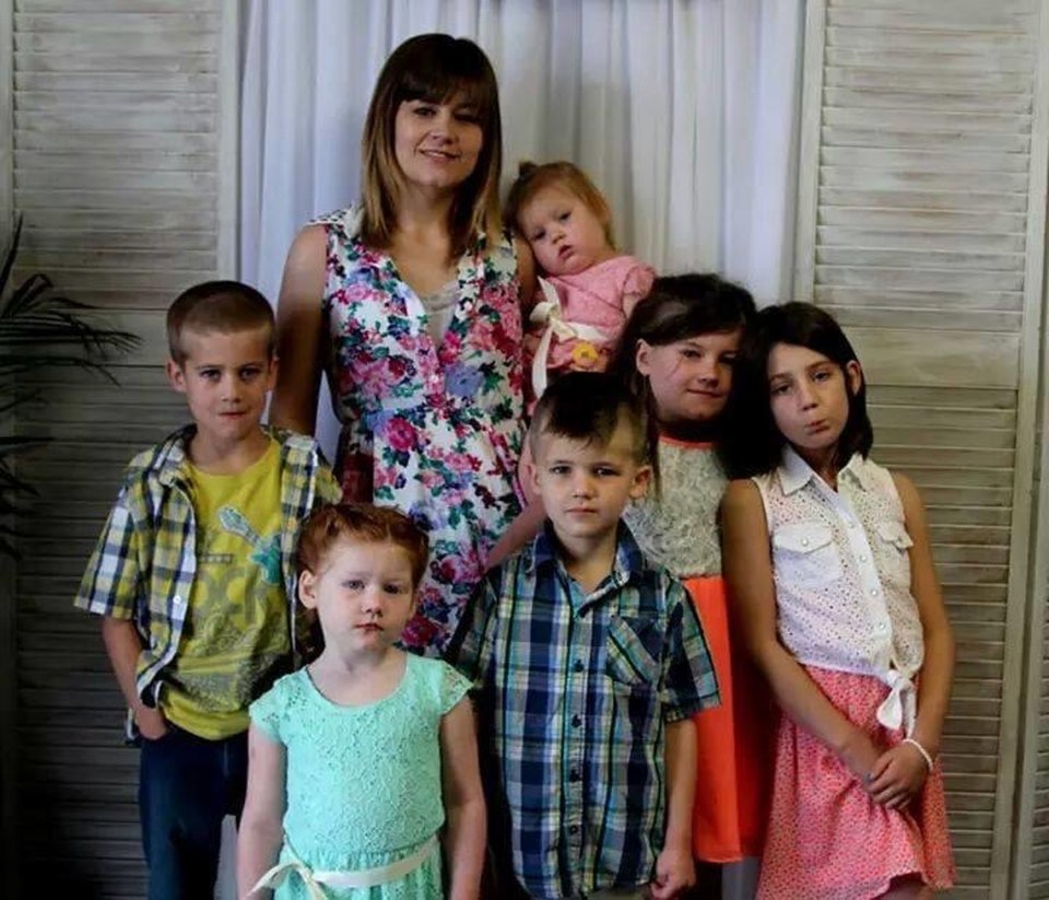 Britni fell unexpectedly pregnant with her sixth child before she met her second husband Chris