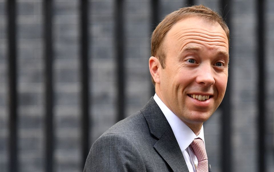 Matt Hancock reportedly told MPs he had booked a summer trip to Cornwall