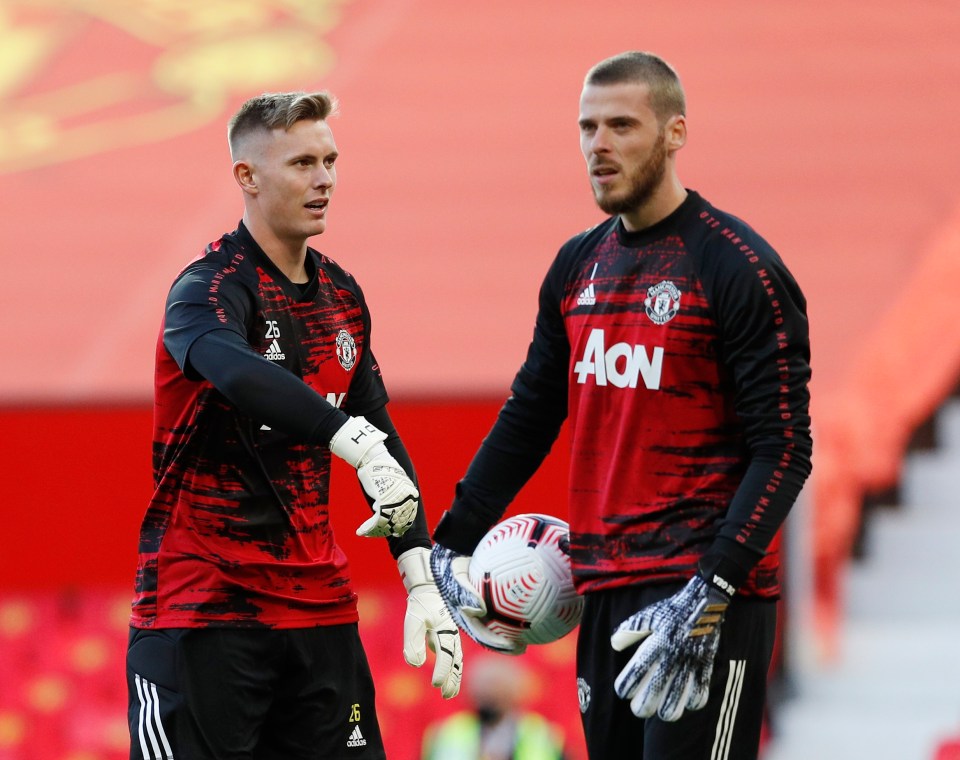 Dean Henderson is set to battle David De Gea for the No1 role at Manchester United - with one of them to be SOLD this summer