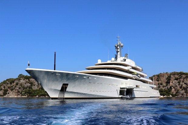 Roman Abramovich purchased this superyacht for £600million