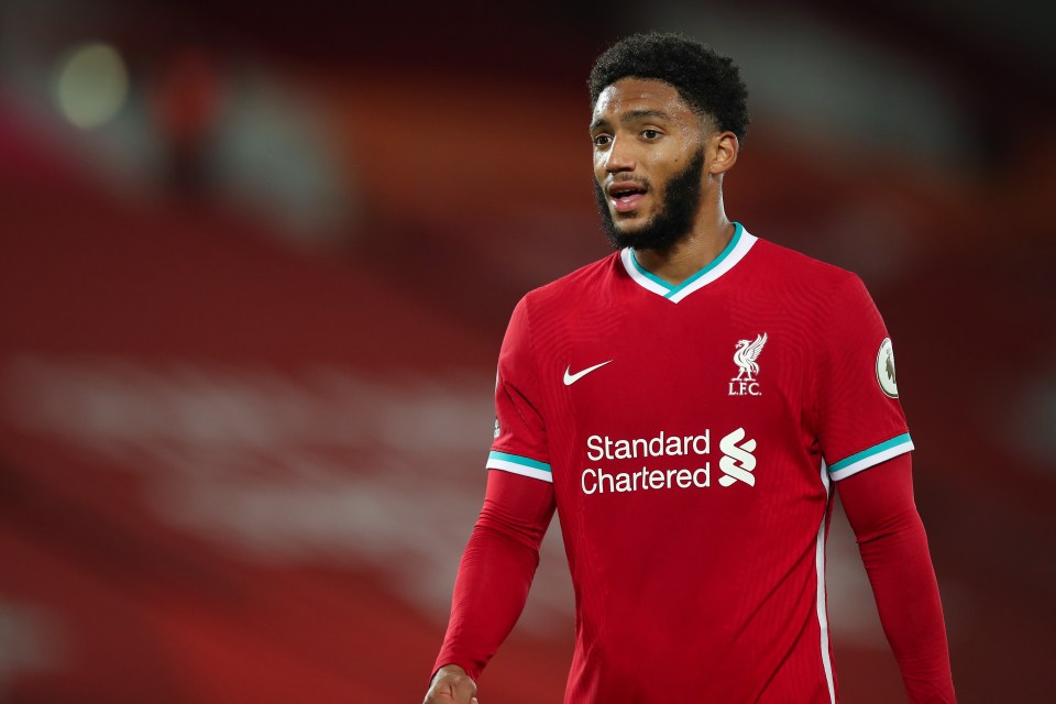 Joe Gomez is also included despite the pair having long-term injuries