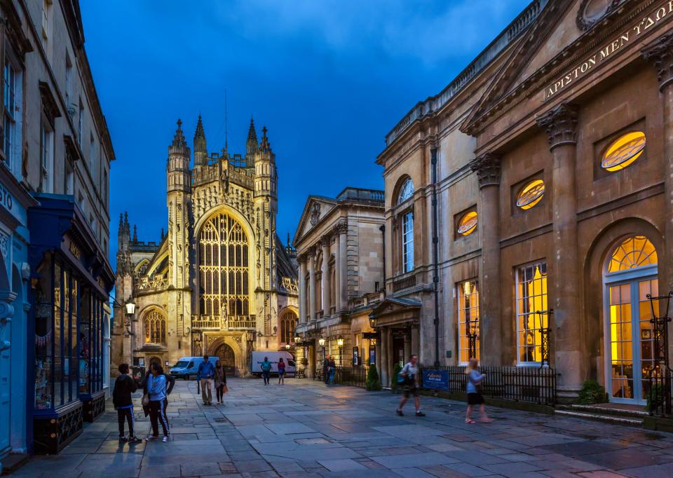 Bath Abbey is one of Bath's incredible tourist attractions