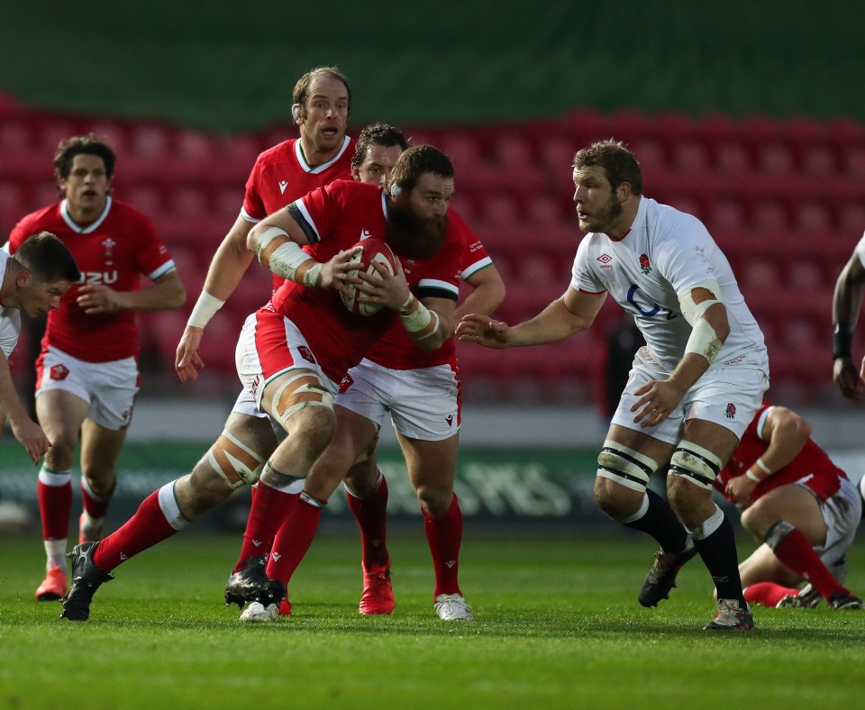 Fellow second row Jake Ball is alleged to have accidentally elbowed captain Jones during training