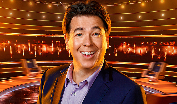 Michael McIntyre is host of The Wheel